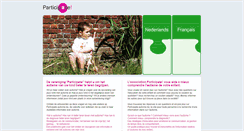 Desktop Screenshot of participate-autisme.be